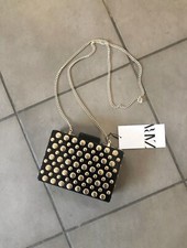 Zara Black Golden Studded