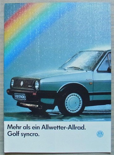 Volkswagen golf syncro sales - syncro,