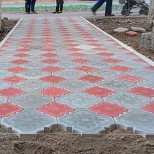 2Pcs Decorative Flower Brick