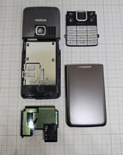 Nokia 6300 Parts MIX Brown + keypad latin NEW EOL PARTS