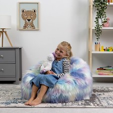 Faux Fur Fluffy Unicorn Kids