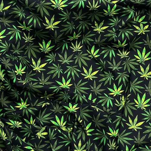 10m 100 cotton fabric green - 10m,