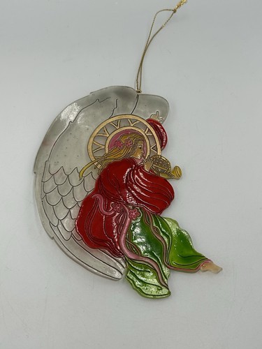 Vtg stained glass style - glass,