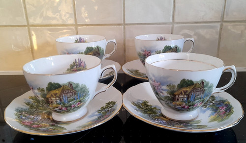 Vintage bone china royal - vintage,