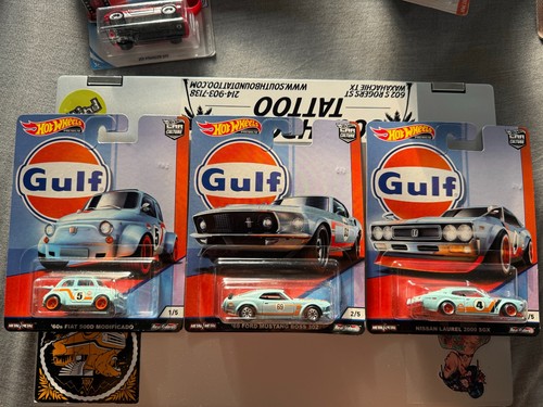 Hot wheels car culture gulf - hot,