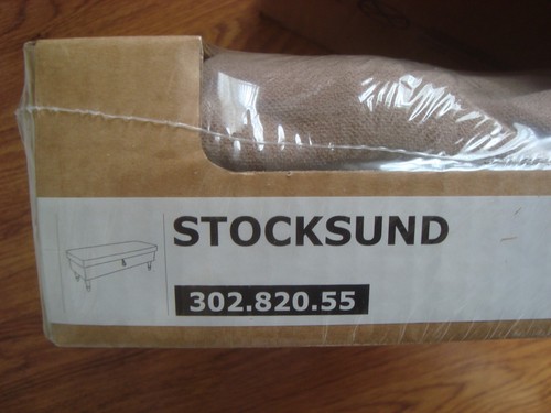 Ikea stocksund bench footstool - ikea,