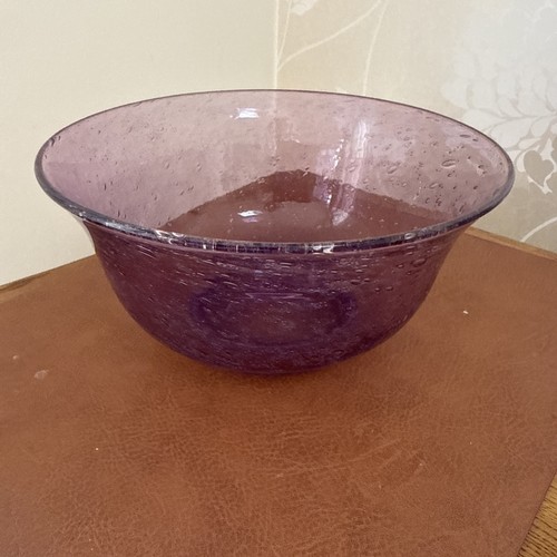 Purple amethyst blown - amethyst,