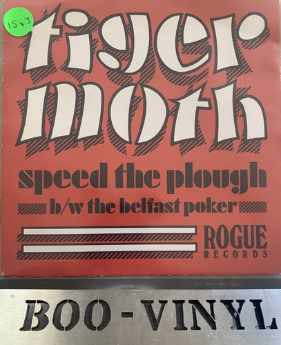 Tiger moth speed the plough - tiger,
