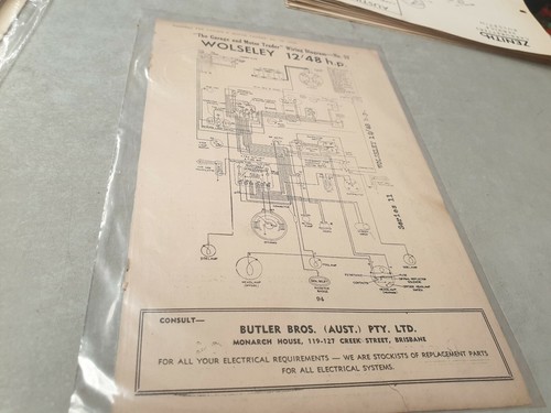 1930s wolseley 38hp series - 12/38hp,