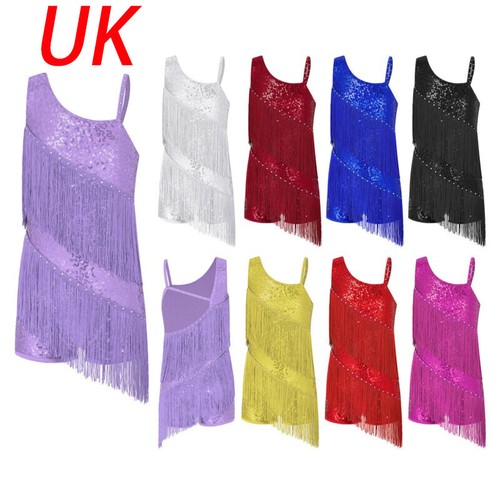 Girls shiny sequins fringe - girls,