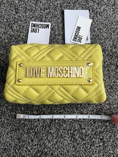 Love moschino bustina - love, yellow