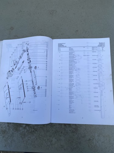 Zetor 165 mower parts book - zetor,