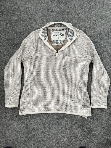 Weird fish macaroni zip jumper - fish,