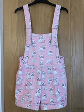 Blackmilk Clothing Marie The Aristocats Short Dungarees