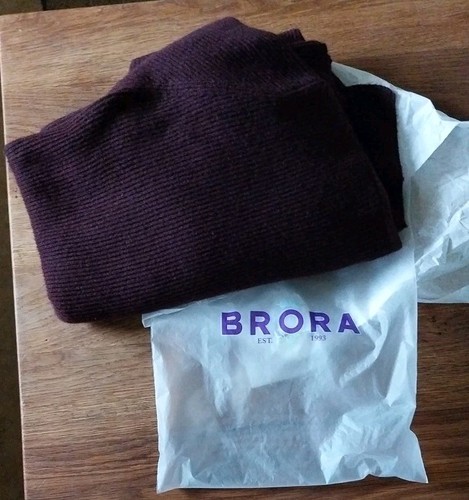Brora open ribbed cardigan - brora,
