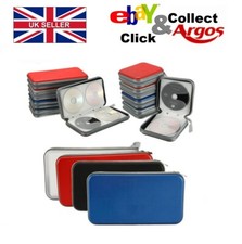 80 CD DVD Carry Case Cover Disc Storage Holder CD Sleeve Wallet Album Hard Box