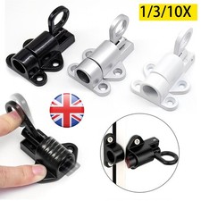 Automatic Door Latch Sprung Ceiling Loft Hatch Lock Catch Tool Aluminium AlloyUK