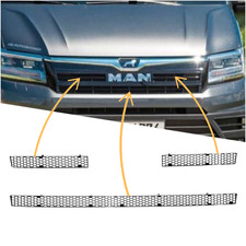 MAN TGE Honeycomb Front Grille