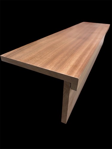 Solid african sapele staircase - solid,