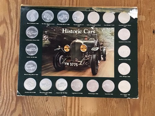 1970s historic cars coin - historic,