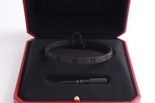 Cartier love bracelet black - cartier,