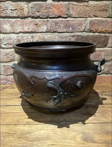 Antique meiji bronze - meiji,