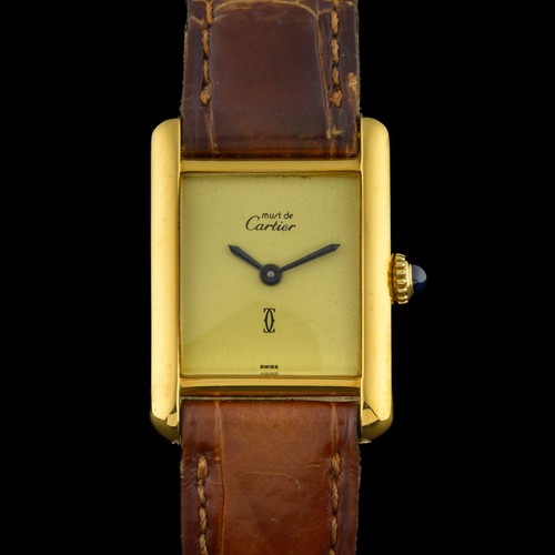Cartier tank must - must, lemon