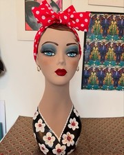Hand painted Mannequin head