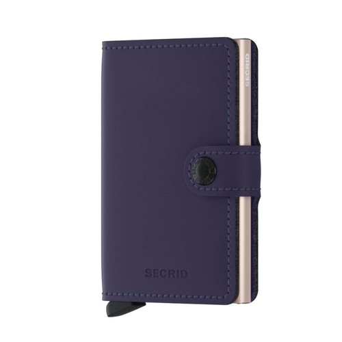Mini wallet purple matte - purple,