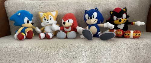Sonic the hedgehog soft toys - sonic,