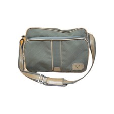 Vintage Antler Green Satchel Bag With Shoulder Strap Messenger Bag Hand Luggage