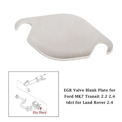 Egr valve blank plate - valve,