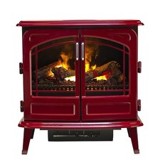 Dimplex Opti-Myst Grand Rouge 2kW Cast Enamel Electric Stove RTOPSTV20GR Grade C