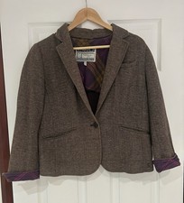 Joules UK 14 Herringbone Brown
