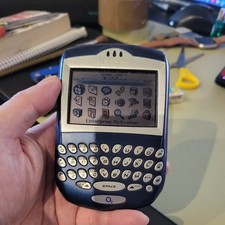 BlackBerry 7290 - Blue - O2 - Smartphone - QWERTY phone - collectable