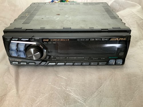 Alpine cda 7877j 1din car - alpine,