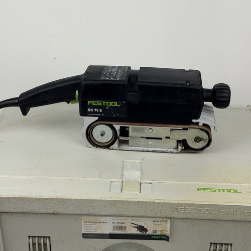 Festool belt sander - bs, e