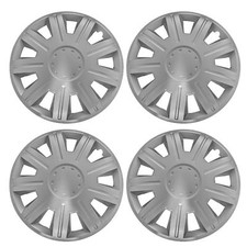 4 x NEX Wheel Trims Hub Caps 14" Covers fits Toyota Avensis Aygo Yaris