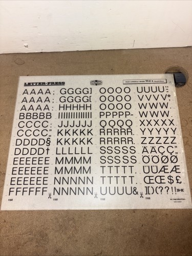 Vintage mecanorma letraset - mecanorma,