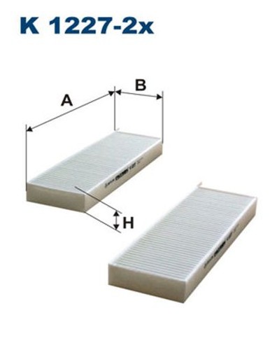 Fits filtron 1227 - k, 1227-2x