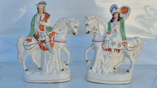 Antique staffordshire flatback - antique,