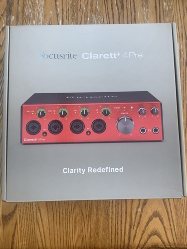 Focusrite clarett plus 4pre - clarett+,