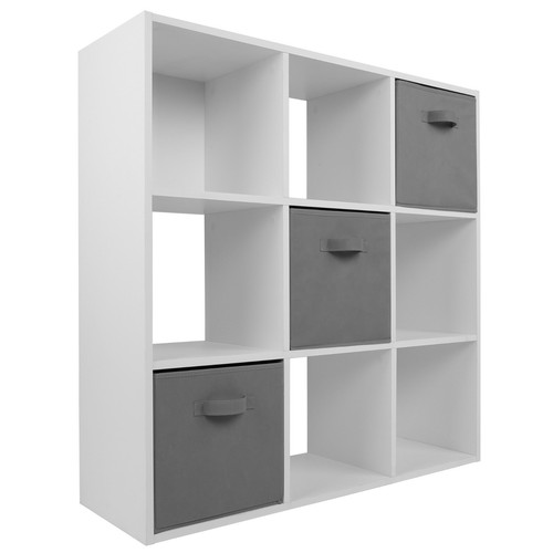 White tier cube storage - white, 3