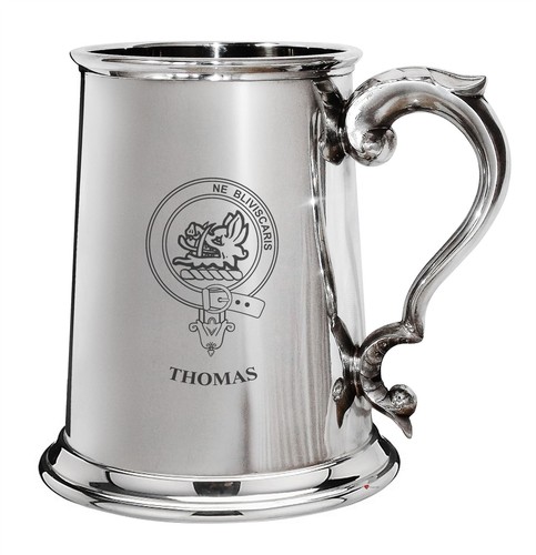 Thomas family crest - family, polished
