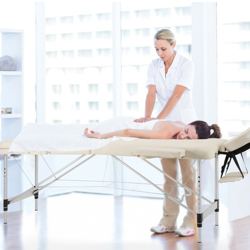 Portable folding spa table - folding,
