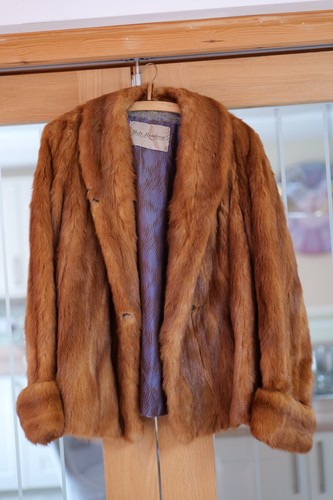 Vintage mink fur coat size - vintage,