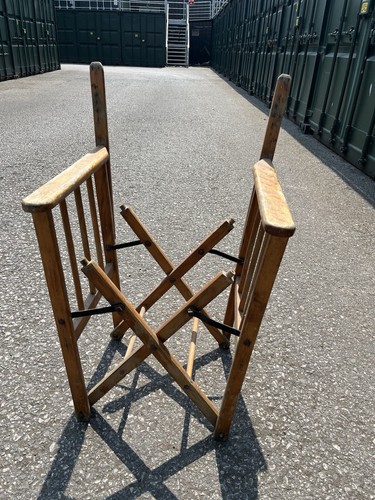 Wooden directors chair frame - wooden,