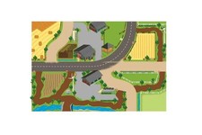 KIDS GLOBE Farm Play Mat (100