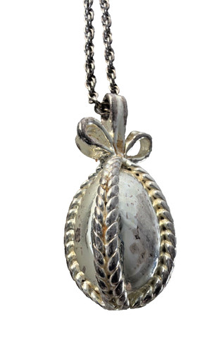 Joan rivers faberge egg silver - rivers,