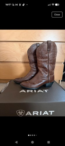 Ariat heritage toe western - r,